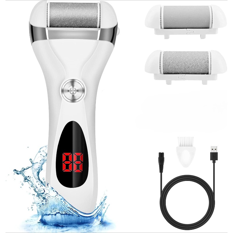 Skincare Ingredients Checker - Electric Foot Remover Kit 3 Heads