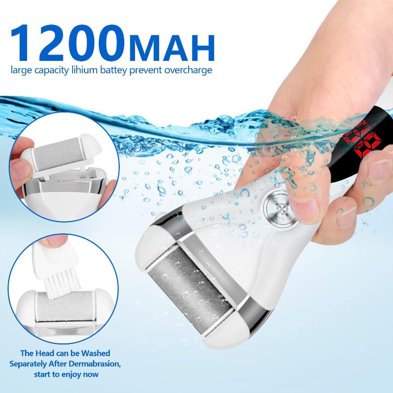 Electric Foot Remover Kit 3 He - đánh giá và giá Skincare Ingredients Checker