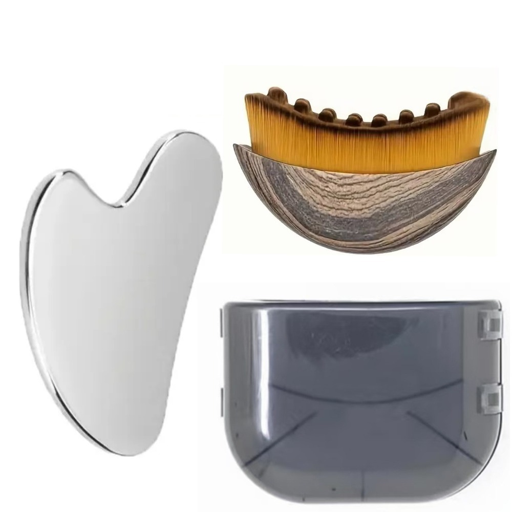 2Pcs Stainless Steel Gua Sha T - đánh giá và giá Skincare Ingredients Checker